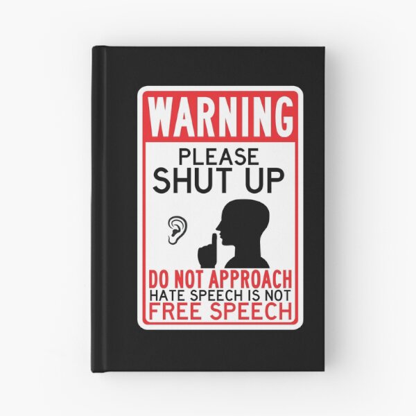 Item preview, hate speech is not free speech designed and sold by remerasnerdas.