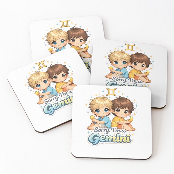 Item preview, “Sorry I’m a Gemini” Astrology Sticker – Funny Zodiac Vinyl Decal Boys designed and sold by Yrwil.