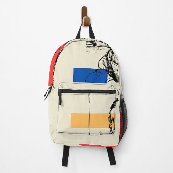 Item preview, Abstract Primary Color Block Graphic Sketch Art designed and sold by samahl_l.