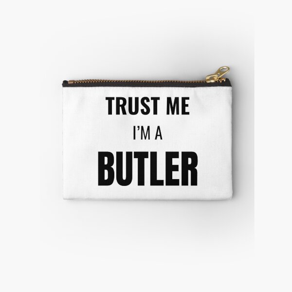 Item preview, Trust Me I'm a Butler (Black) designed and sold by ShipCrewNation.