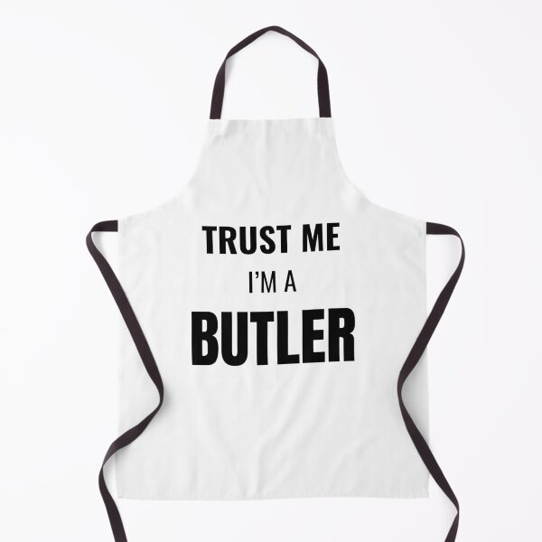 Item preview, Trust Me I'm a Butler (Black) designed and sold by ShipCrewNation.