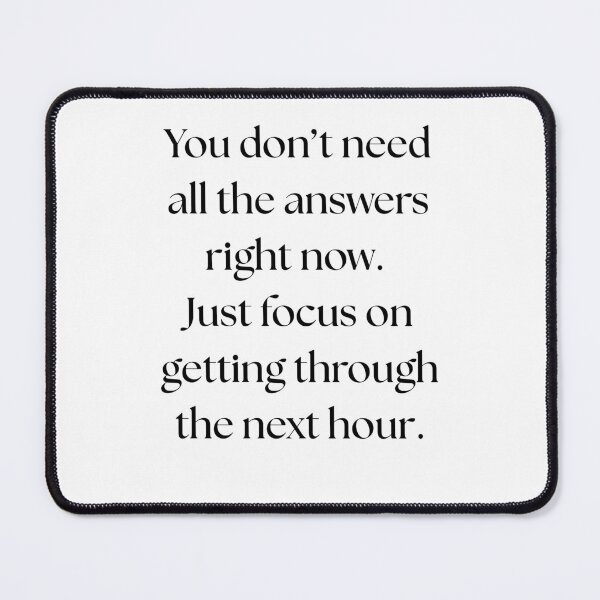 Item preview, Inspirational Mental Health Typography Art designed and sold by andreavlad.