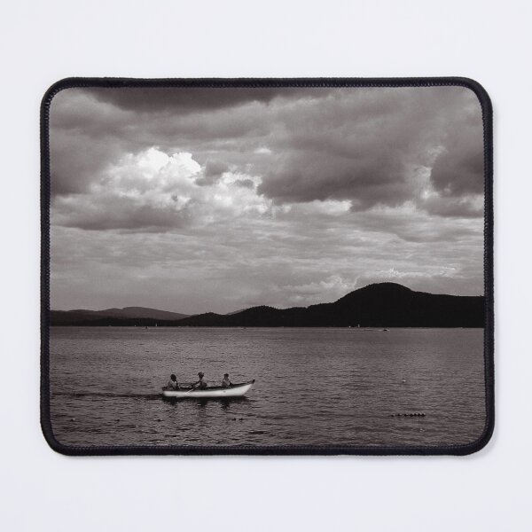 Item preview, White Rowboat Under Stormy Sky designed and sold by Wayne King.