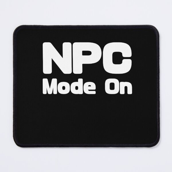 Item preview, NPC Mode On – Retro Gamer Meme T-Shirt | Funny Pixel Gaming Design designed and sold by DefektivPerfect.