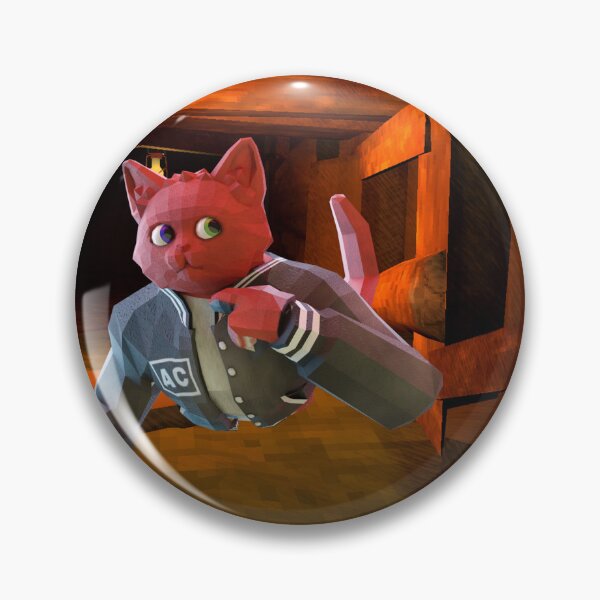 Item preview, Red Cat in Cave VR Gamer Gifts designed and sold by SkippysWorkshop.