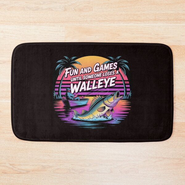 Item preview, Fun And Games Until Someone Loses A Walleye t-shirt Funny Fishing Boat designed and sold by Redgiant87x.