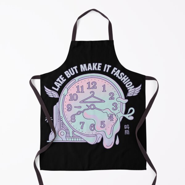 Item preview, Late But Make It Fashion – Aesthetic Melting Clock Cute Time Design designed and sold by MartBook.