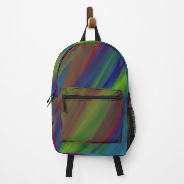 Item preview, Green Auroras Abstract Expressionist Lines designed and sold by Mjessutienda.