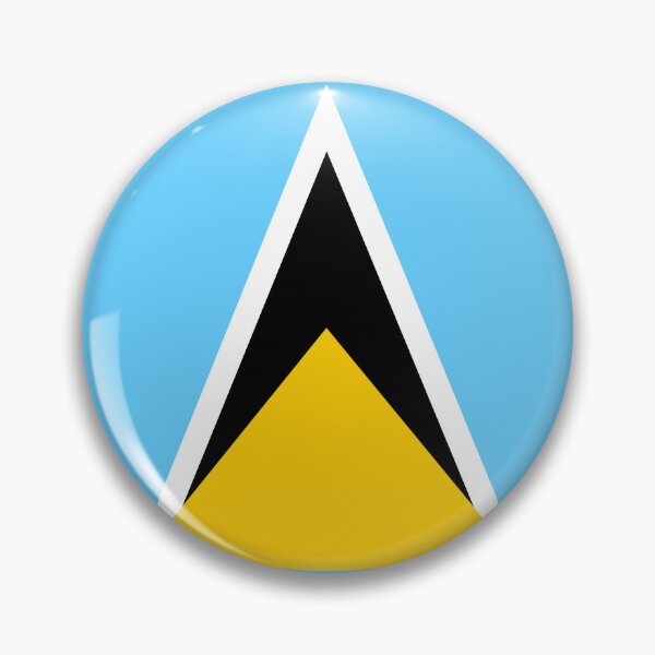 Item preview, Flag Of Saint Lucia LC designed and sold by shitpostee.
