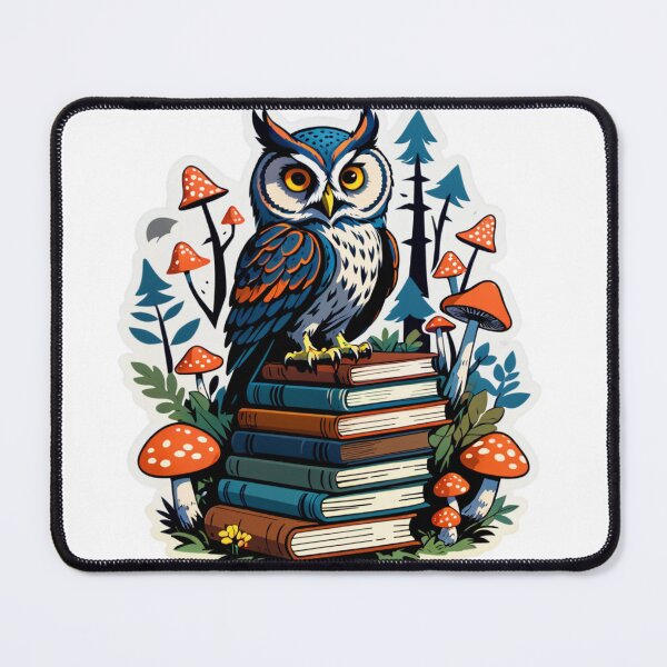 Item preview, Whimsical Detective Kiwi & Wise Storybook Owl Art Print designed and sold by tim tal.