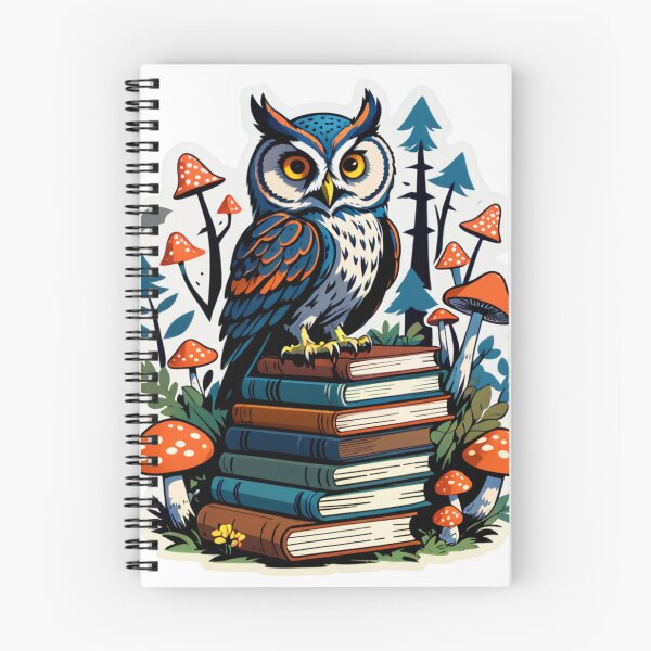 Item preview, Whimsical Detective Kiwi & Wise Storybook Owl Art Print designed and sold by tim tal.