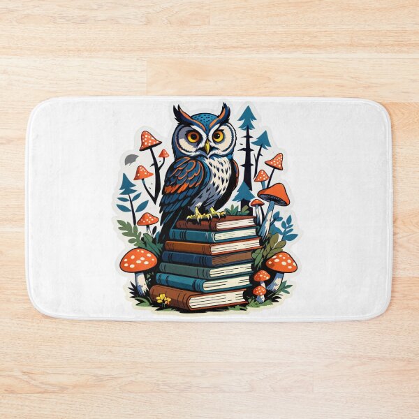 Item preview, Whimsical Detective Kiwi & Wise Storybook Owl Art Print designed and sold by tim tal.