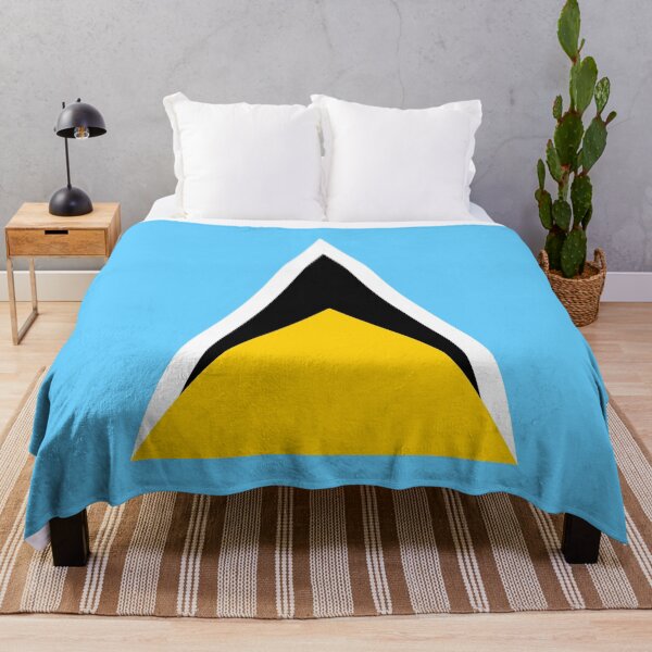 Item preview, Flag Of Saint Lucia LC designed and sold by shitpostee.