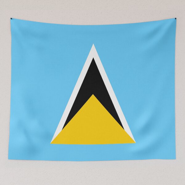 Item preview, Flag Of Saint Lucia LC designed and sold by shitpostee.