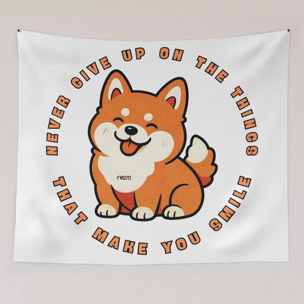 Item preview, Never Give Up On Things That Make You Smile designed and sold by re2m.