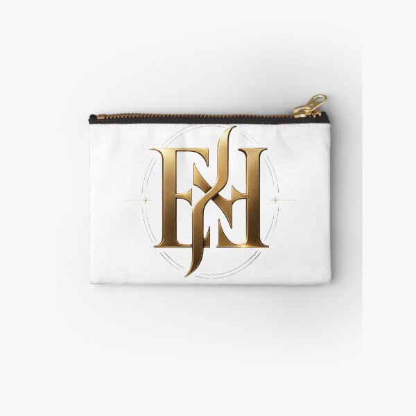 Item preview, Luxury Gold EH Monogram on Black Background | Elegant Premium Initials Logo designed and sold by Joyfulfabric.