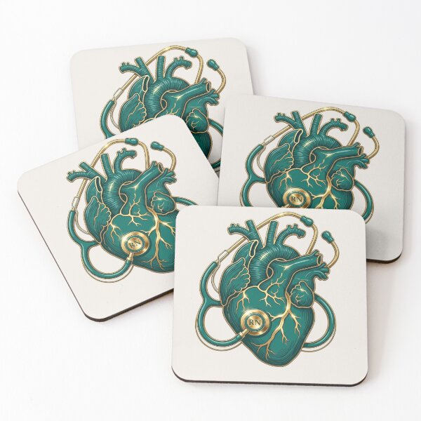 Item preview, Kintsugi Anatomical Heart | RN Nurse Resilience Spring Shift 2026 designed and sold by The Niche Lab.