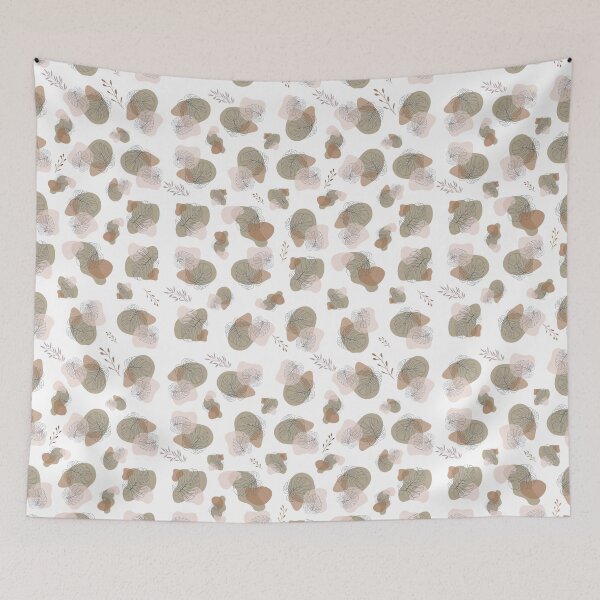 Item preview, abstract pattern autumn leaves design designed and sold by NIAMA Designs.
