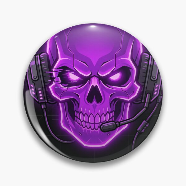 Item preview, Cyber Skull Gamer Design With Headset designed and sold by deadstudio.