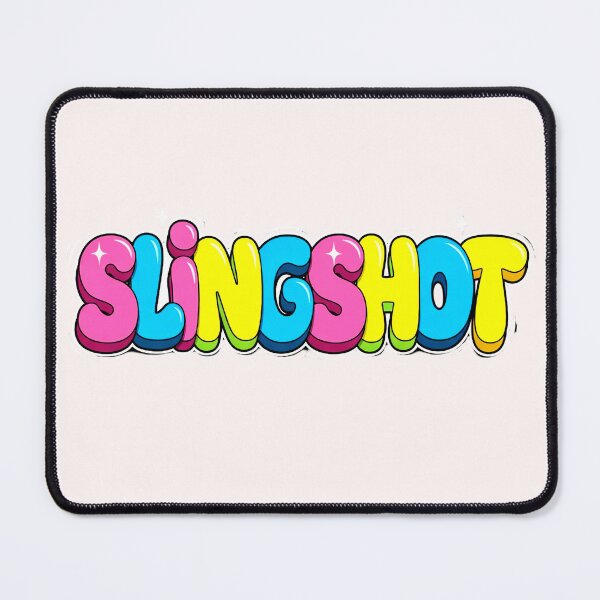 Item preview, Kiteboarding SLINGSHOT Bold Colorful Bubble Letter Graffiti Art designed and sold by ExploreAura Studio.