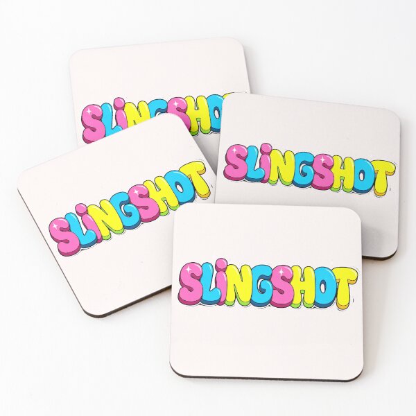 Item preview, Kiteboarding SLINGSHOT Bold Colorful Bubble Letter Graffiti Art designed and sold by ExploreAura Studio.