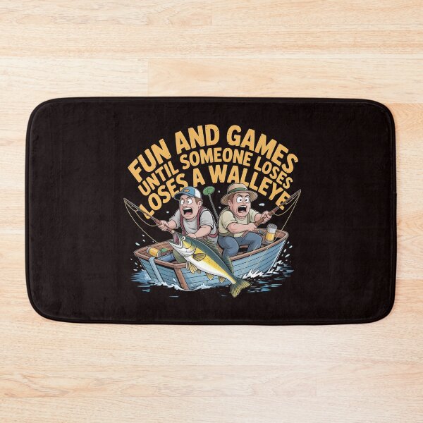 Item preview, Fun And Games Until Someone Loses A Walleye t-shirt for Walleye Fishing Fans designed and sold by Redgiant87x.