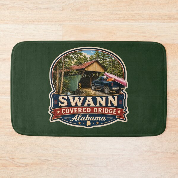Item preview, Swann Covered Bridge sticker designed and sold by gotucoveredart.