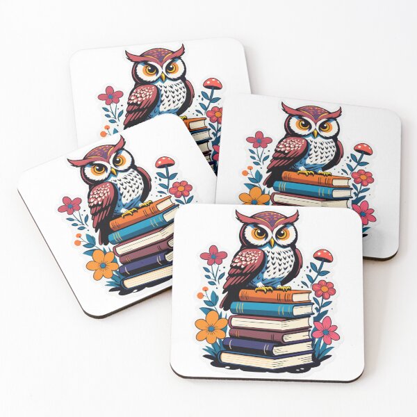 Item preview, Whimsical Detective Kiwi & Wise Storybook Owl Art Print designed and sold by tim tal.