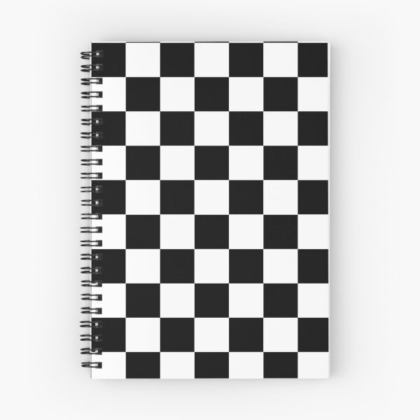 Item preview, black and white checkerboard pattern designed and sold by Suunart.