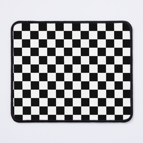 Item preview, black and white checkerboard pattern designed and sold by Suunart.