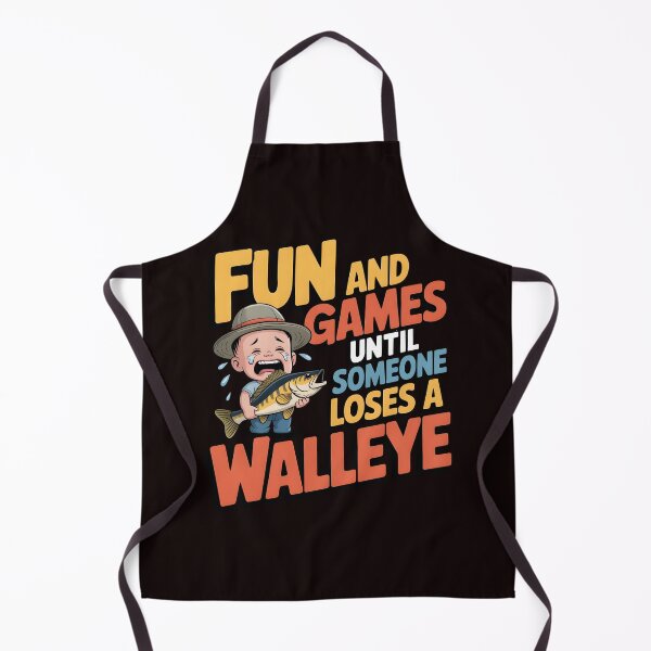 Item preview, Fun And Games Until Someone Loses A Walleye t-shirt Lake Life Fishing Humor designed and sold by Redgiant87x.