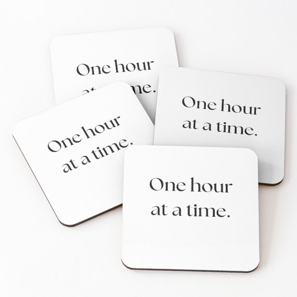 Item preview, One Hour At A Time Quote designed and sold by andreavlad.
