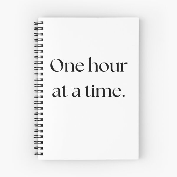 Item preview, One Hour At A Time Quote designed and sold by andreavlad.