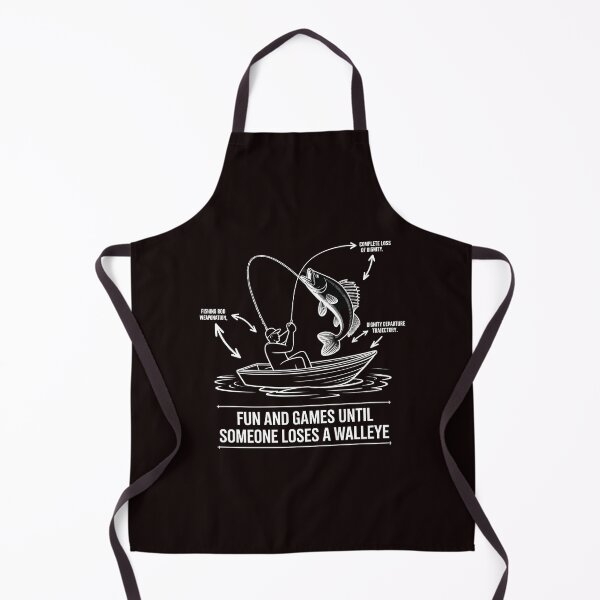Item preview, Fun And Games Until Someone Loses A Walleye t-shirt Funny Angler Boat designed and sold by Redgiant87x.