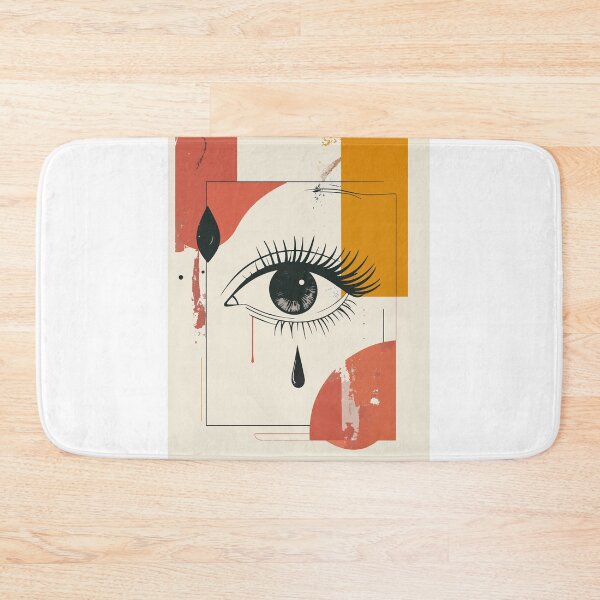 Item preview, Minimalist Faceless Woman with Poppy Print - Abstract Boho Dusty Rose Gold Foil Wall Art designed and sold by BestChoiceService.