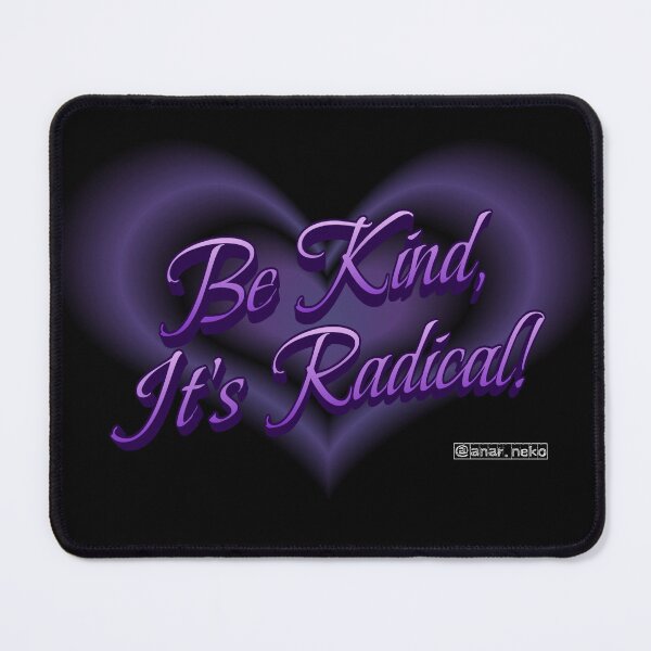 Item preview, Be Kind, It's Radical! — Y2K Anarchist Heart Sticker designed and sold by anar-neko.
