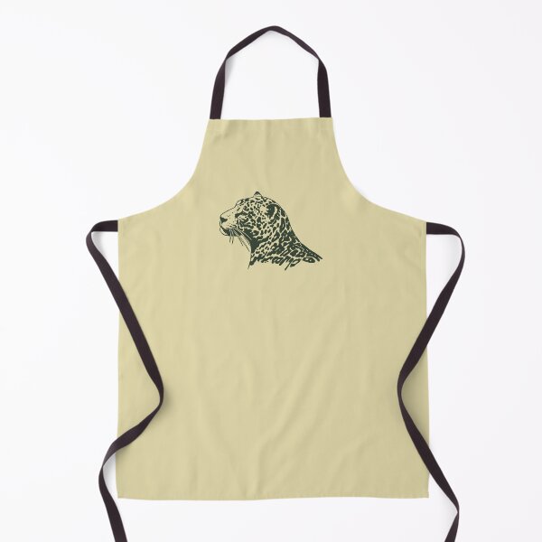 Item preview, Minimalist Dark Olive Leopard Silhouette Art designed and sold by samahl_l.