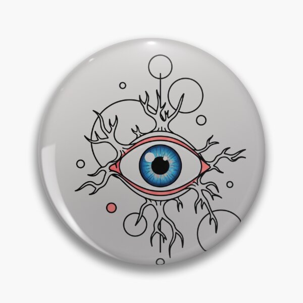 Item preview, Minimalist Surreal Eye Weirdcore Vector Art designed and sold by MarVan-Prints.
