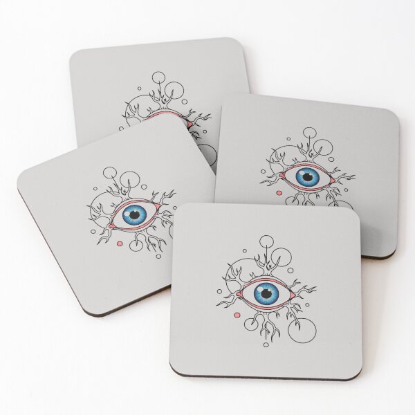 Item preview, Minimalist Surreal Eye Weirdcore Vector Art designed and sold by MarVan-Prints.