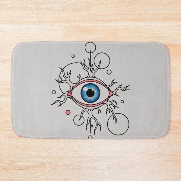 Item preview, Minimalist Surreal Eye Weirdcore Vector Art designed and sold by MarVan-Prints.