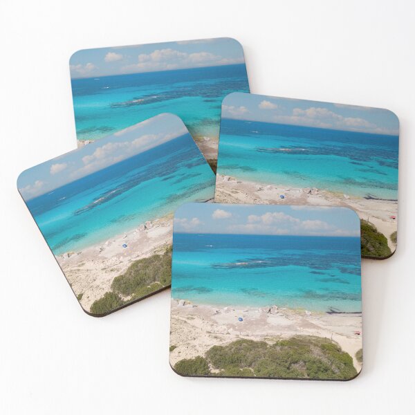 Item preview, Ses Canyes beach horizontal. Formentera designed and sold by Droneformentera.