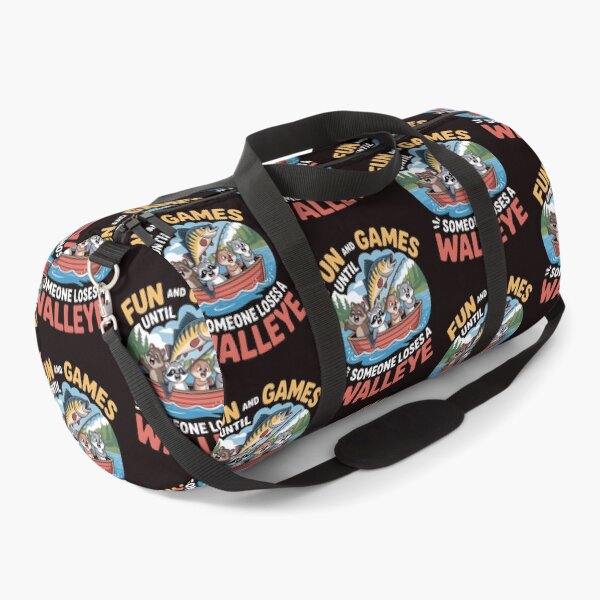 Item preview, Fun And Games Until Someone Loses A Walleye t-shirt Funny Walleye Boat designed and sold by Redgiant87x.