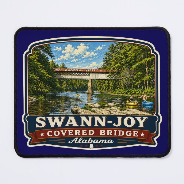 Item preview, Swann-Joy Covered Bridge sticker designed and sold by gotucoveredart.