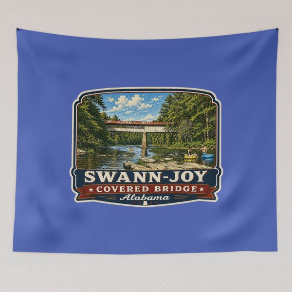 Item preview, Swann-Joy Covered Bridge sticker designed and sold by gotucoveredart.