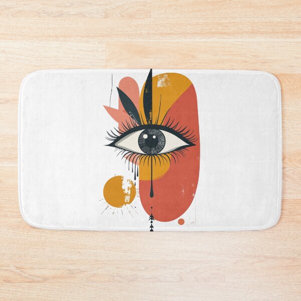 Item preview, Mystic All Seeing Cosmic Eye Print - Abstract Terracotta Evil Eye Talisman Boho Wall Art designed and sold by BestChoiceService.