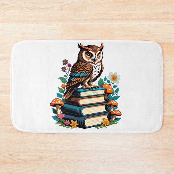 Item preview, Whimsical Detective Kiwi & Wise Storybook Owl Art Print designed and sold by tim tal.