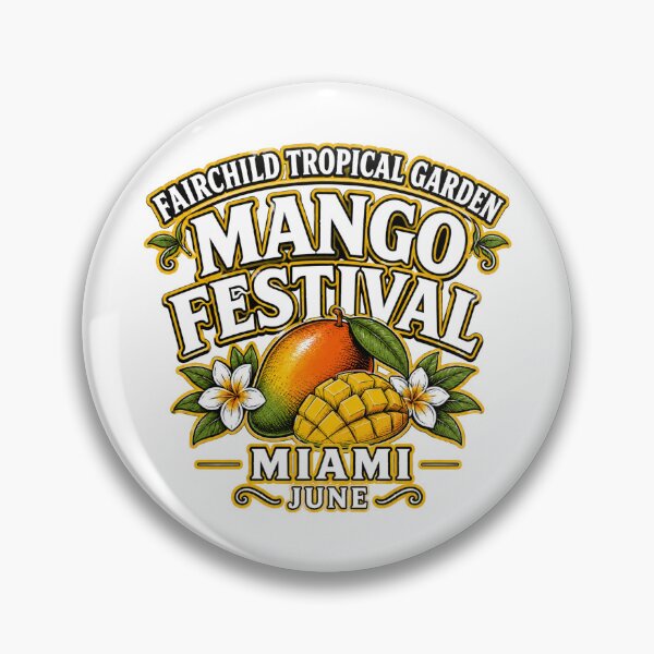 Item preview, Fairchild Tropical Garden Mango Festival – Miami Florida designed and sold by Combat Skies.