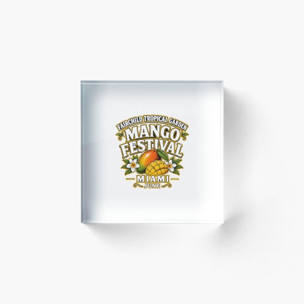 Item preview, Festival del Mango del Jardín Tropical Fairchild – Miami, Florida designed and sold by IRON WINGS /USAF.
