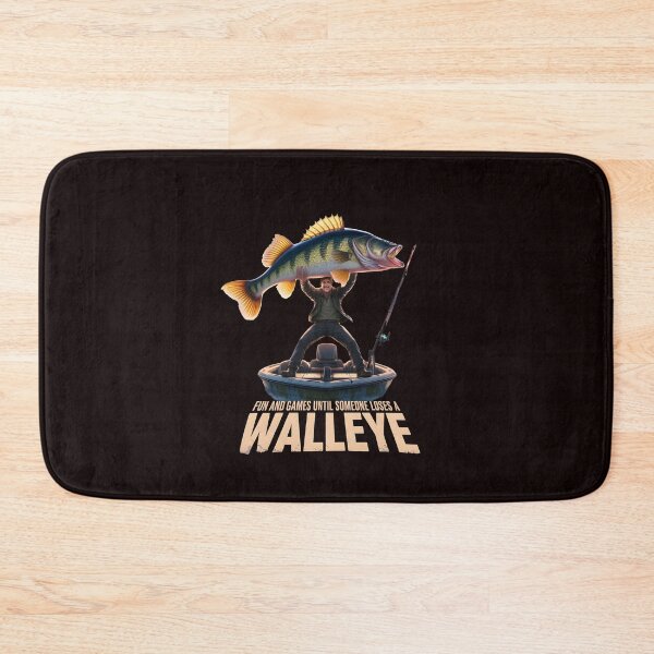 Item preview, Fun And Games Until Someone Loses A Walleye t-shirt Fun Fishing Trip designed and sold by Redgiant87x.