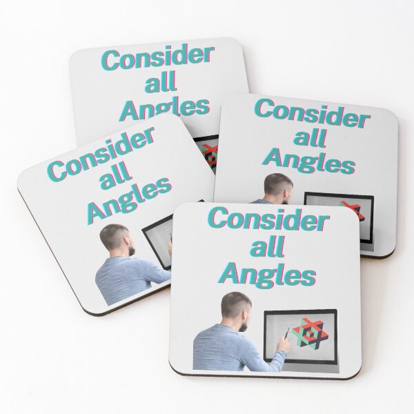 Item preview, Consider all Angles, a wanted computer gift, for the geek and computer lover designed and sold by PiperParrot.